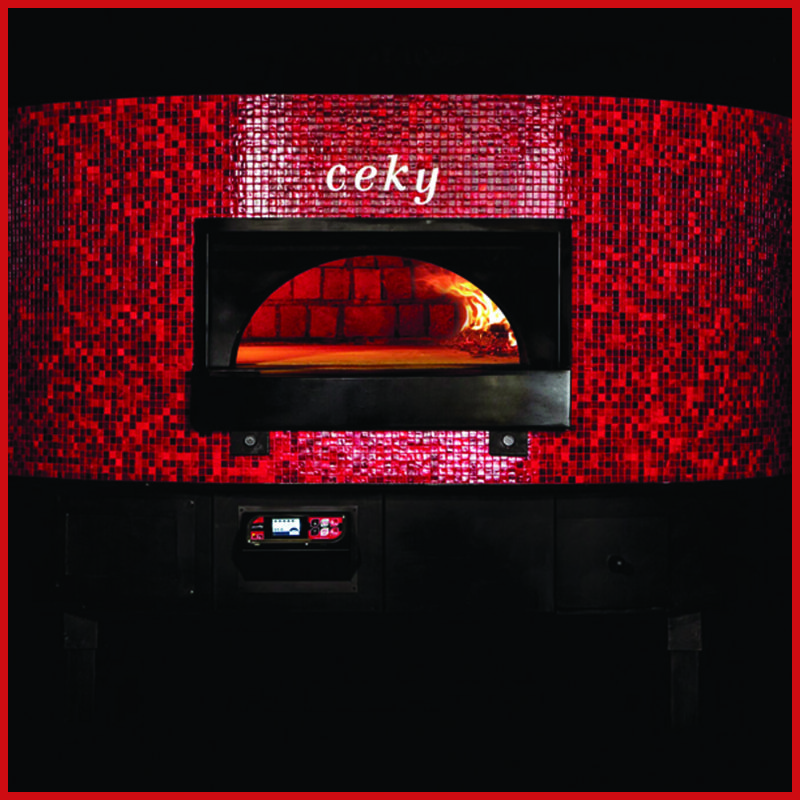 Forni Ceky Tuttotondo FR12SH - Wood and Gas Fired Pizza Oven